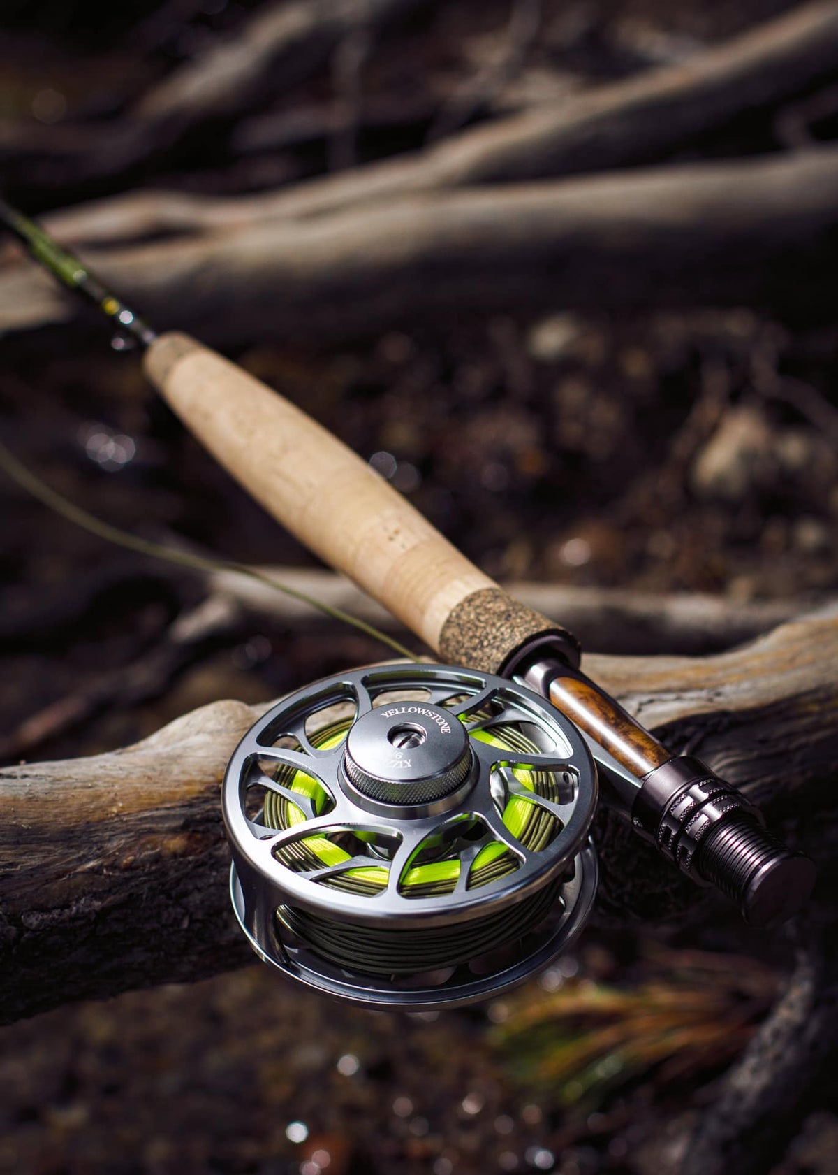 Silvertip II 5/6 Fly Fishing Reel Spooled With 5WT Fly Line
