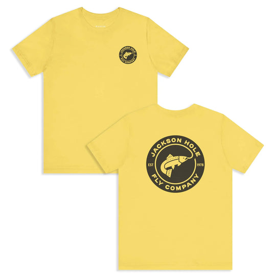 JHFLYCO Circle Badge Tee - Black Logo