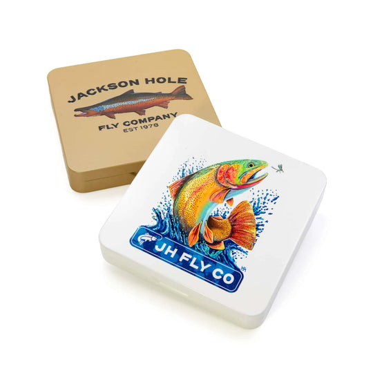 JHFLYCO Slim Metal Fly Box – Trout Series