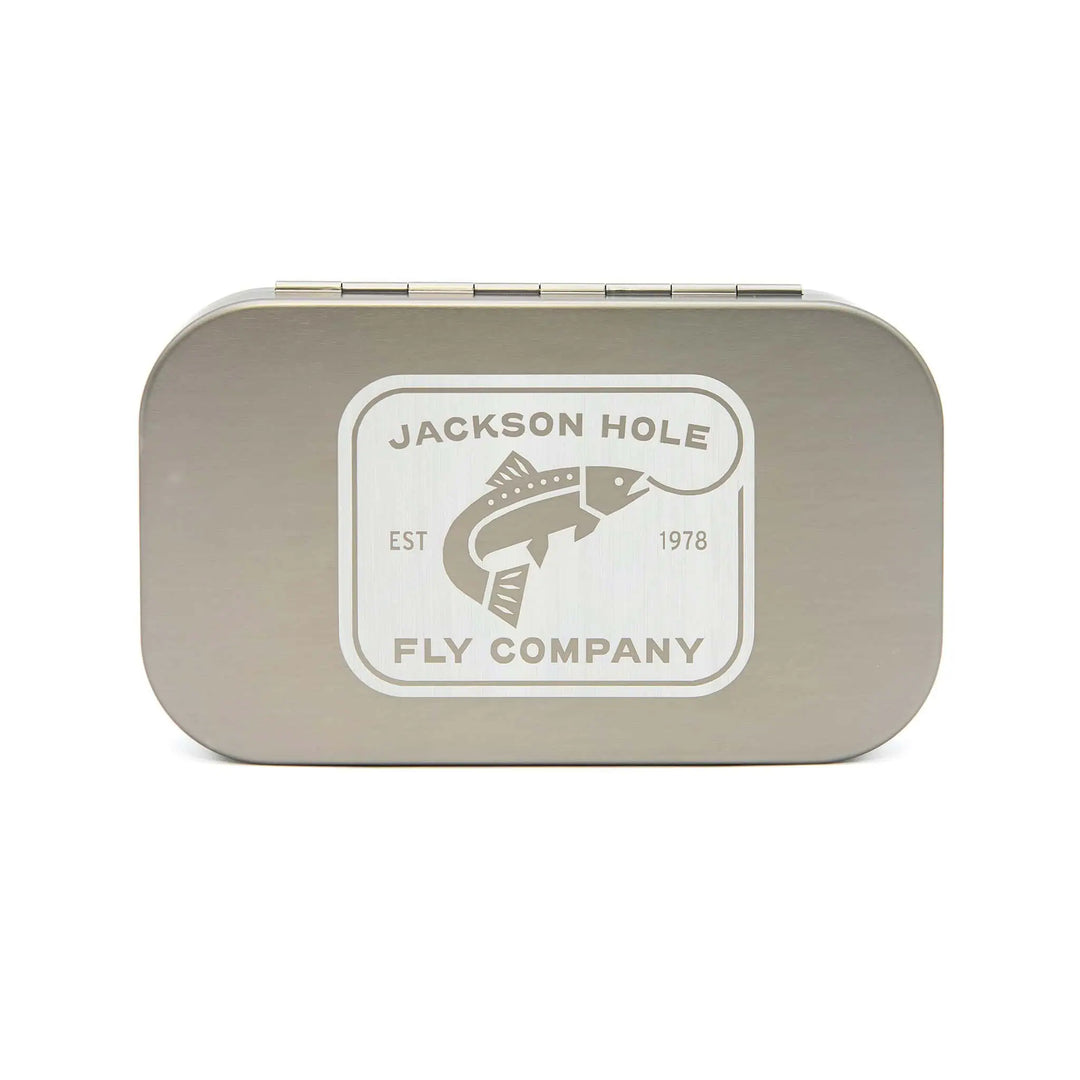 JHFLYCO Aluminum Fly Box - Accessories, Aluminum, Fly Box, Fly Boxes, Storage | Jackson Hole Fly Company