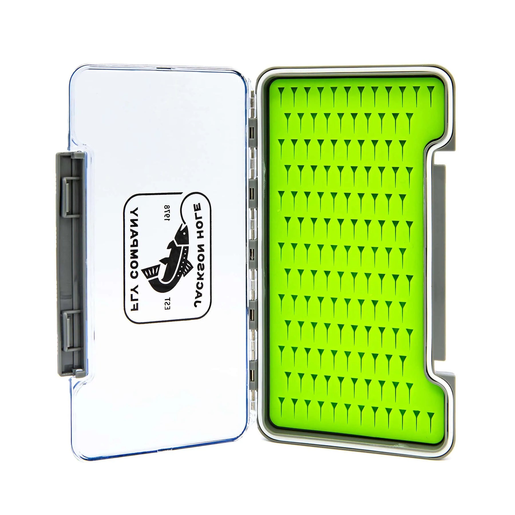 JHFLYCO Silicone Fly Box – Ultra-Thin Waterproof Fly Box with High