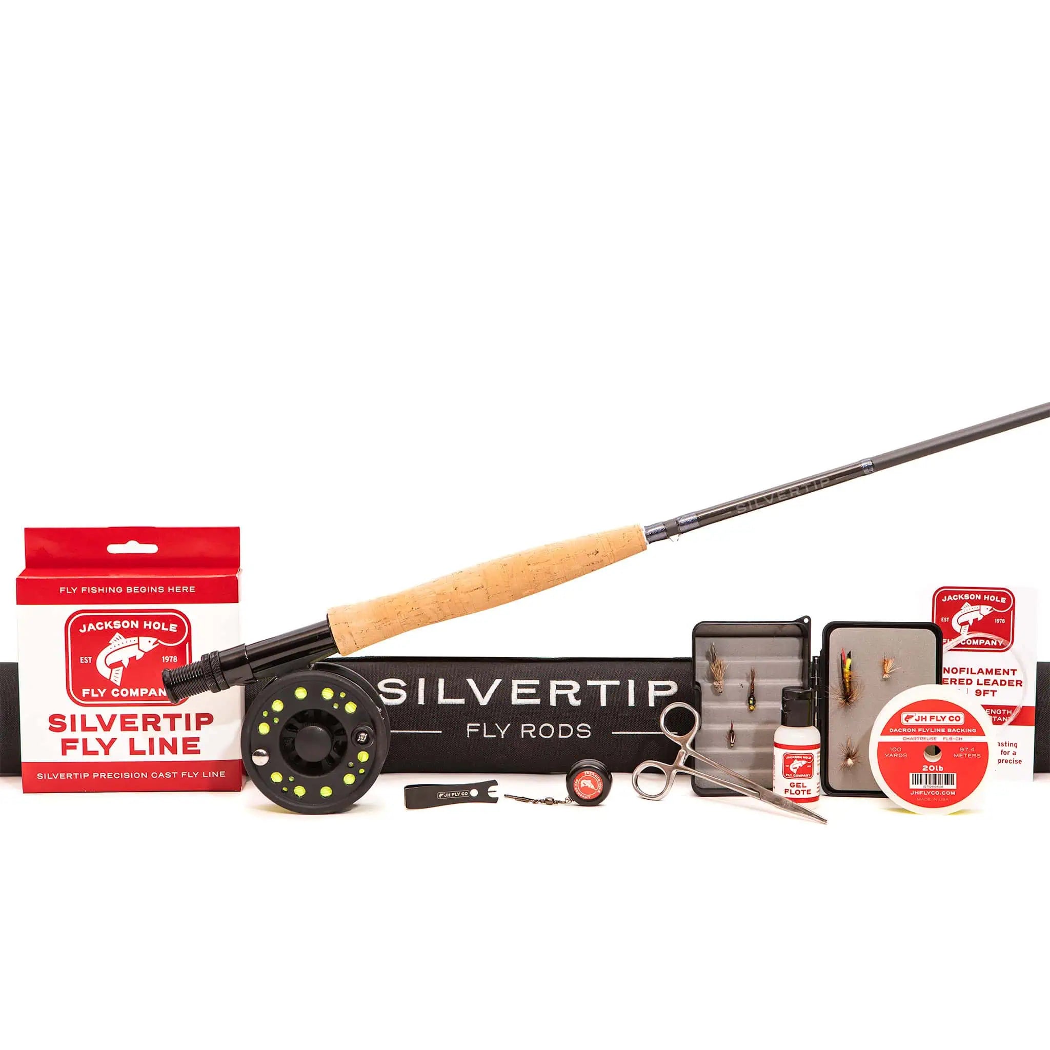 JHFLYCO Beginner Combo Kits Jackson Hole Fly Company JHFLYCO Beginner Combo Kits Jackson Hole Fly Company