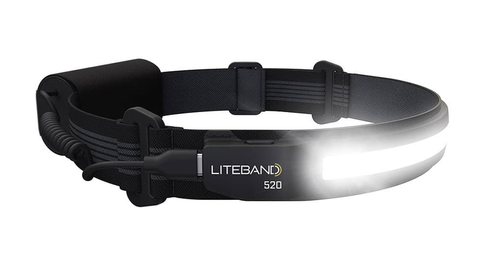 ACTIV 520 Lumen LED Wide Beam Rechargeable Headlamp