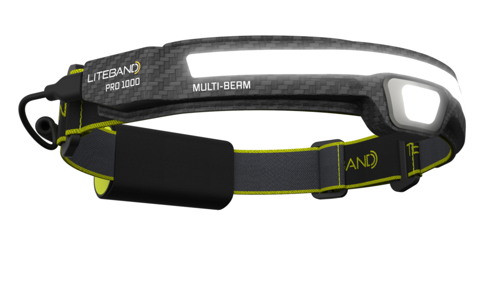 PRO 1000 Lumen LED Multi-Beam Rechargeable Headlamp
