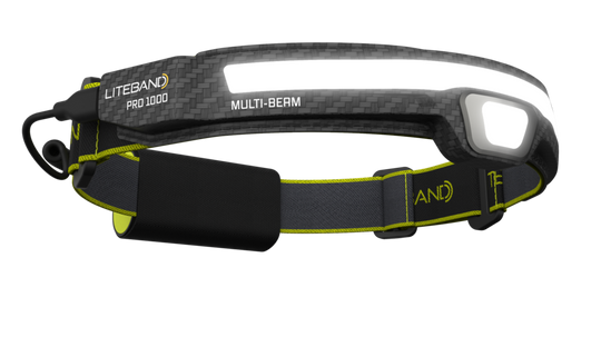 PRO 1000 Lumen LED Multi-Beam Rechargeable Headlamp