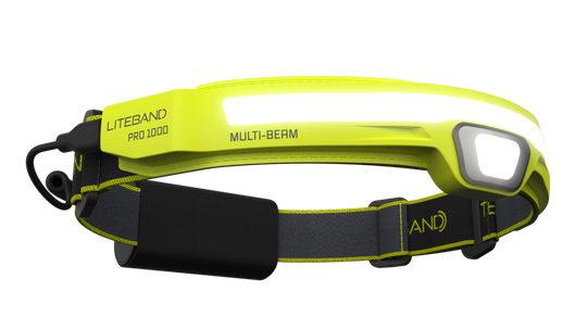 PRO 1000 Lumen LED Multi-Beam Rechargeable Headlamp