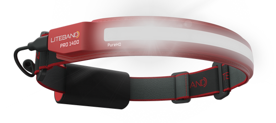 PRO 1400 Lumen PureHD™ Wide Beam Rechargeable Headlamp