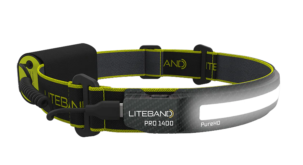PRO 1400 Lumen PureHD™ Wide Beam Rechargeable Headlamp