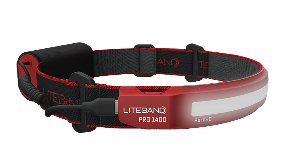 PRO 1400 Lumen PureHD™ Wide Beam Rechargeable Headlamp