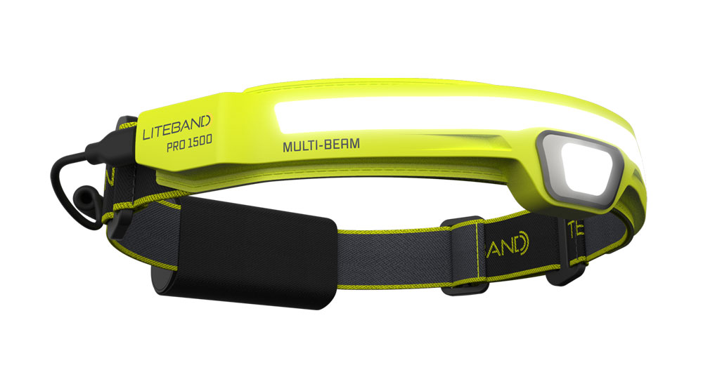 PRO 1500 Lumen LED Multi-Beam Rechargeable Headlamp