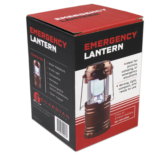 Collapsible Solar Lantern | Rechargeable LED Camping Light