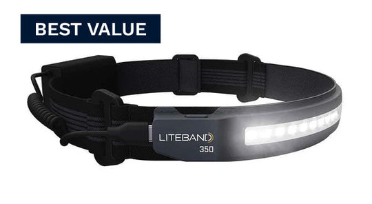 ACTIV 350 Lumen LED Wide Beam Rechargeable Headlamp