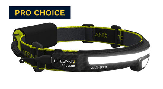 PRO 1500 Lumen LED Multi-Beam Rechargeable Headlamp