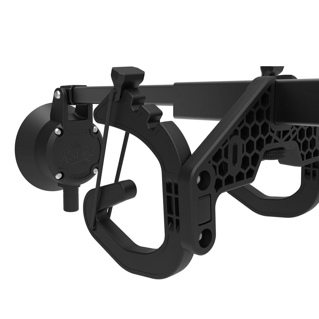 big rig fishing pole mount PLUSINNO V9 Organizer Holder Wall Rack for Home Plusinno which will allow you to mount one rod The Rod Rig - Ultimate
