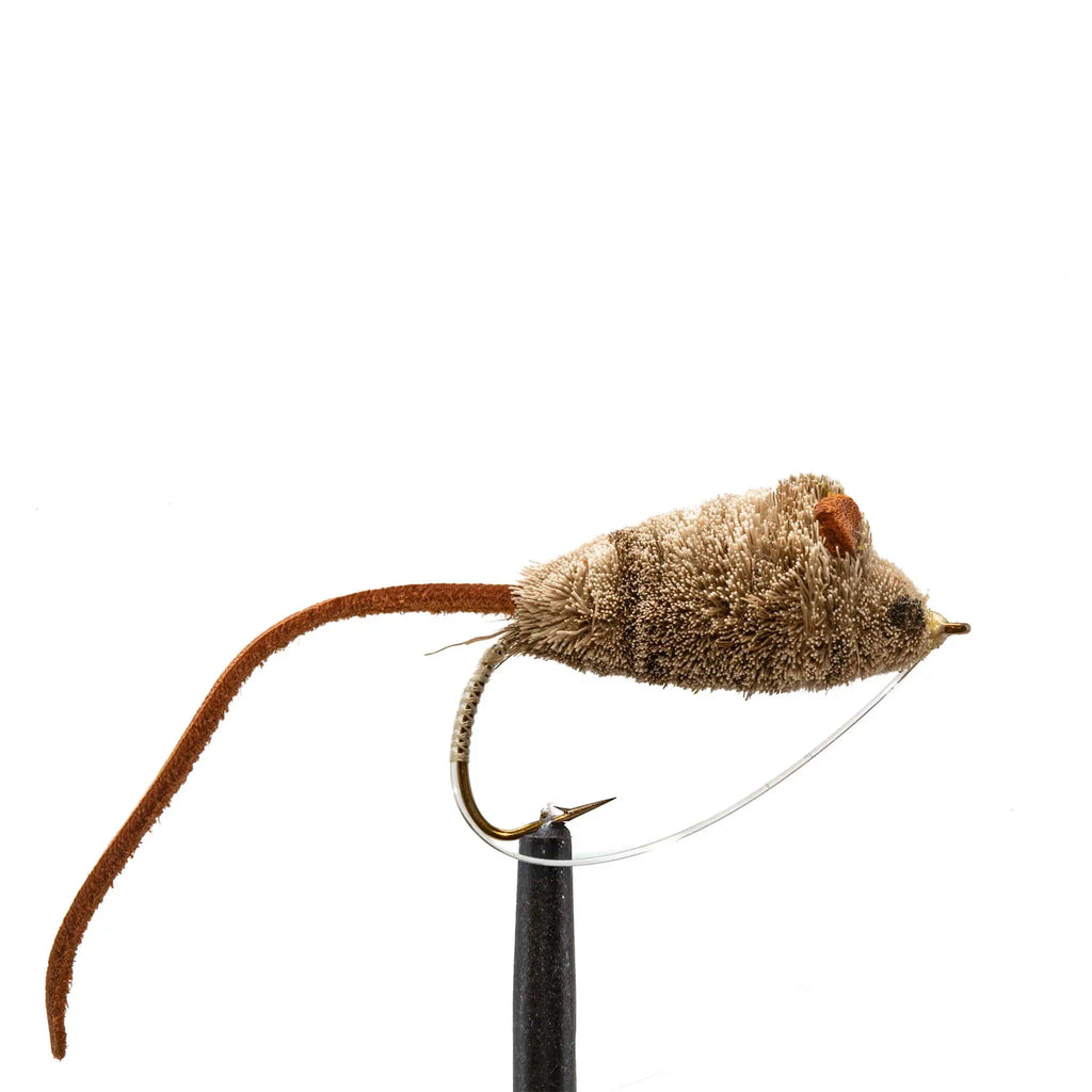 Natural Mouse – Realistic Topwater Fly for Big Predators | JHFLYCO