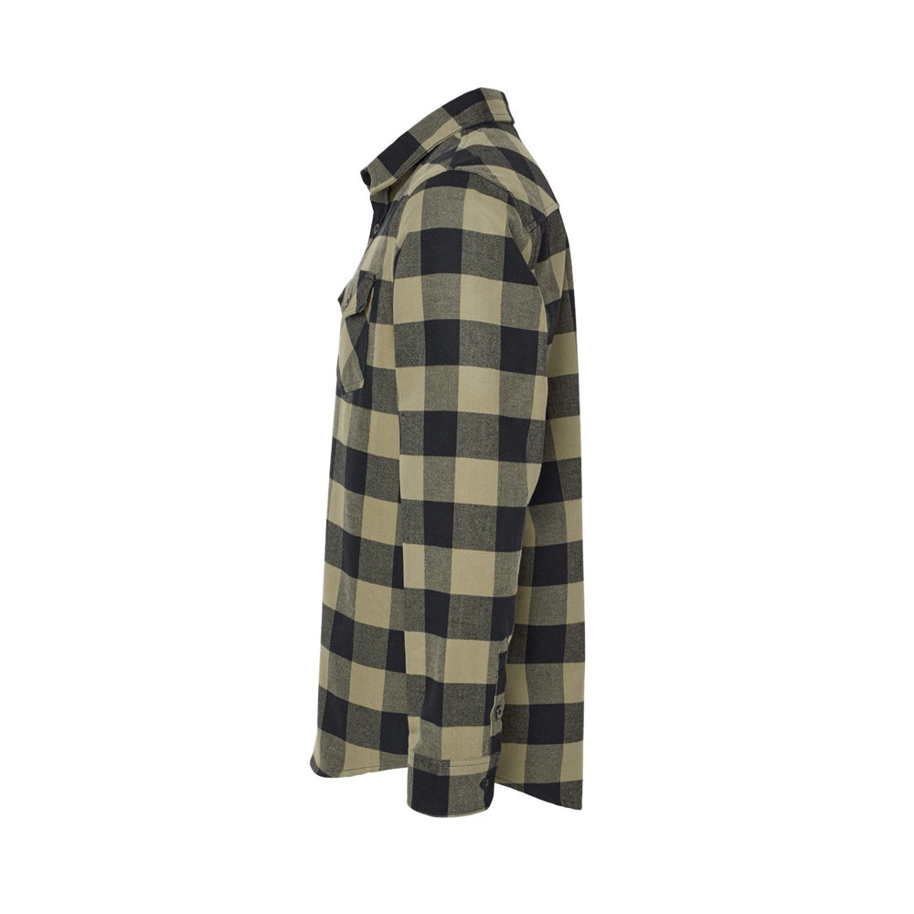 CCB Olive Flannel Shirt