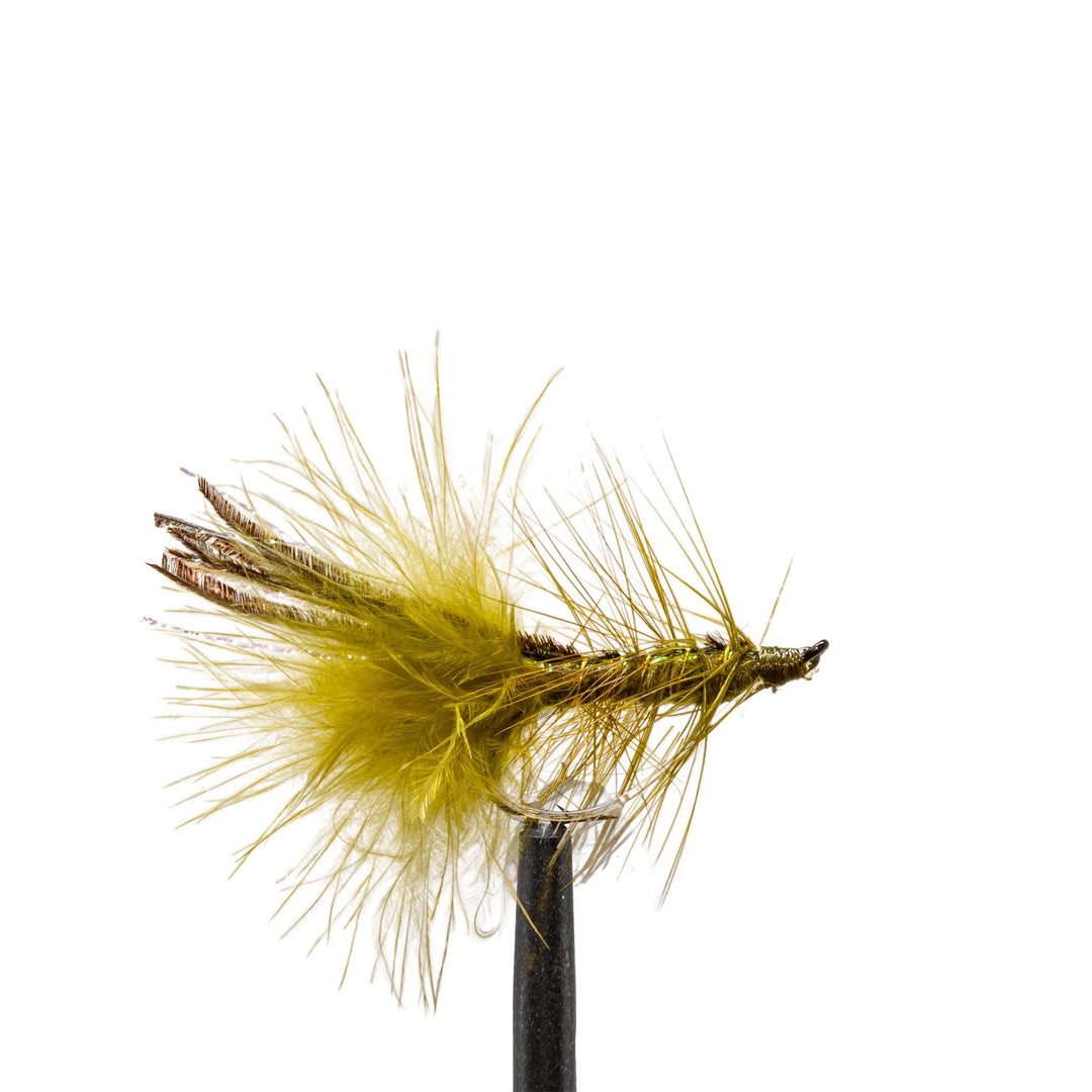Olive Electric Leech - flies, streamers, 409O | Jackson Hole Fly Company