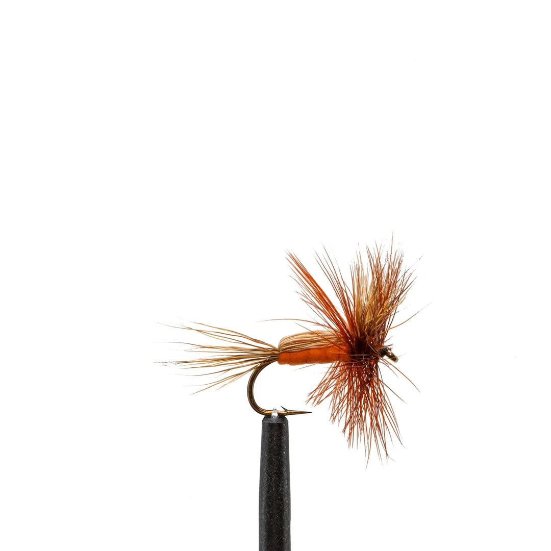 Orange Foam Humpy - Dry Flies, Flies | Jackson Hole Fly Company