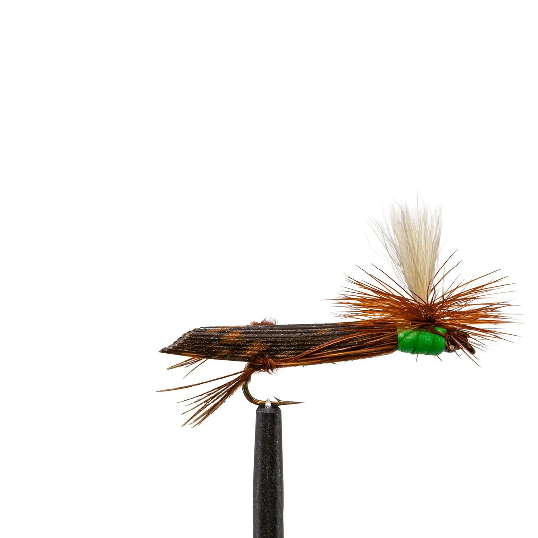 Parachute Hopper - Green - Dry Flies, Flies, Terrestrials | Jackson Hole Fly Company