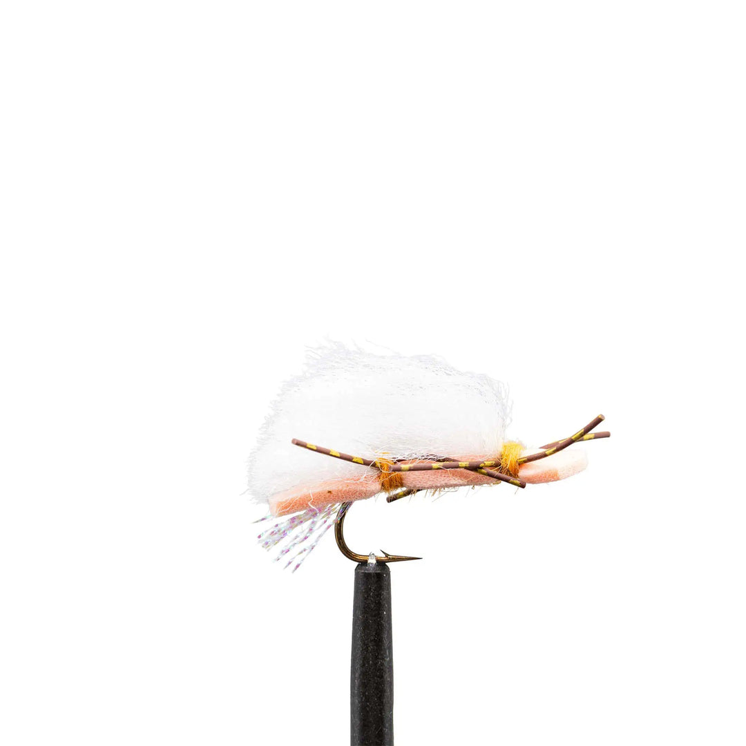 Peach (The Debutante) Chubby Chernobyl - Chubby Chernobyl, Dry Flies, flies, Foam, terrestrials | Jackson Hole Fly Company