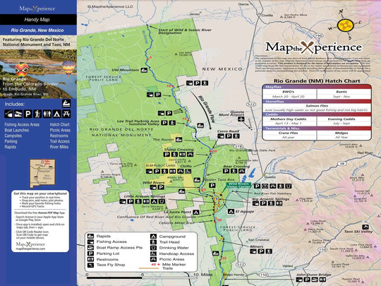 Western Rivers Folding Fly Fishing Maps by Map the Xperience