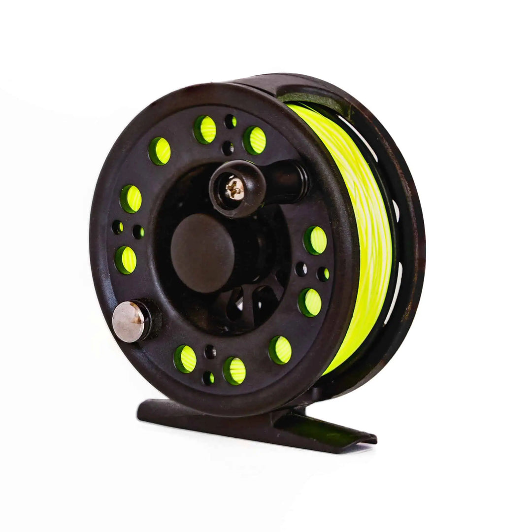 Silvertip Discovery 3/4 Fly Fishing Reel Spooled With 4WT Fly Line - Beginner, child, Children, graphite, kid, kids, kids combo, Novice, reels | Jackson Hole Fly Company