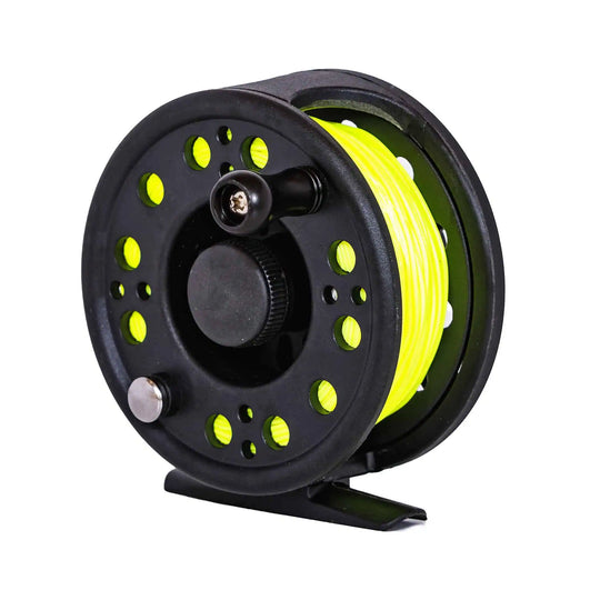Silvertip Discovery 5/6 Fly Fishing Reel Spooled With 5WT Fly Line - Beginner, child, Children, fly reel, graphite, Novice, reels, Women | Jackson Hole Fly Company