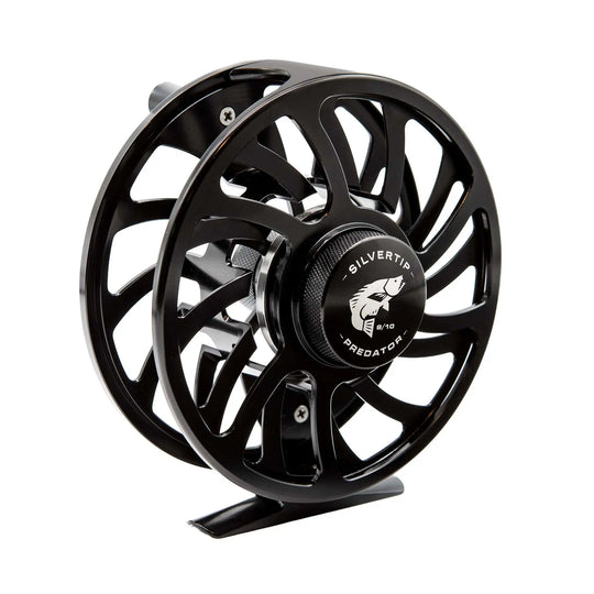 Silvertip Predator 9/10WT Large Arbor Fly Reel – CNC machined saltwater fly reel with carbon drag system | Jackson Hole Fly Company