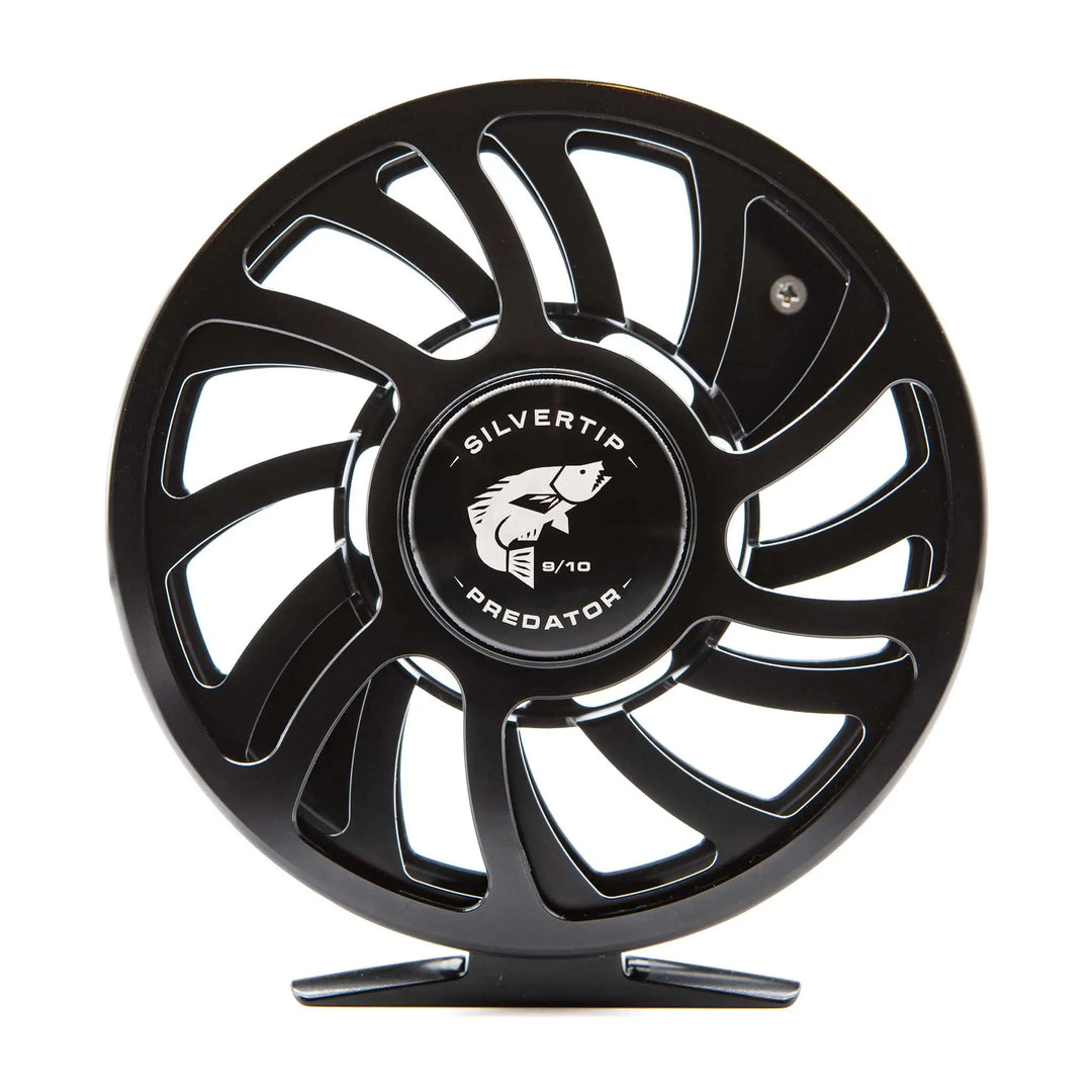 Silvertip Predator 9/10WT Large Arbor Fly Reel – CNC machined saltwater fly reel with carbon drag system | Jackson Hole Fly Company