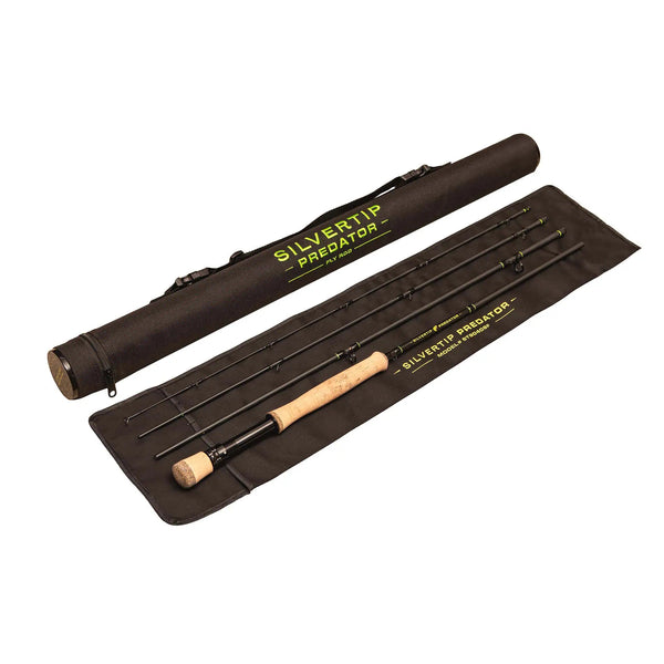 Silvertip Predator fly rod built for salmon and steelhead in heavy current