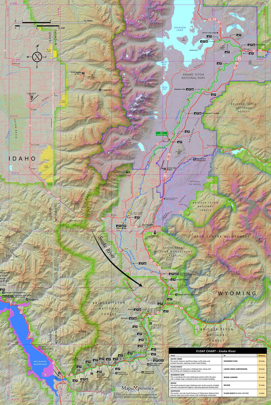Western Rivers Folding Fly Fishing Maps by Map the Xperience