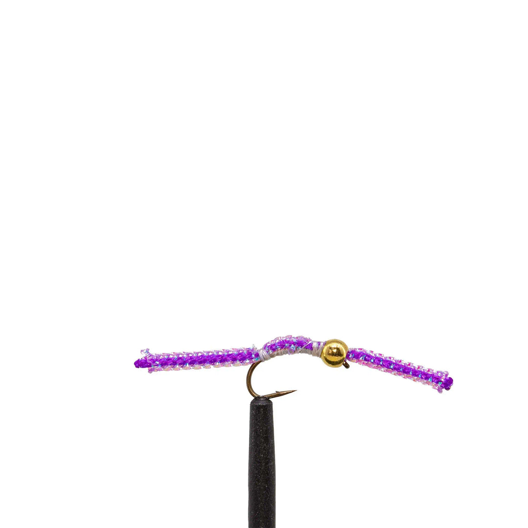 Sparkle Worm - Purple - flies, worms | Jackson Hole Fly Company