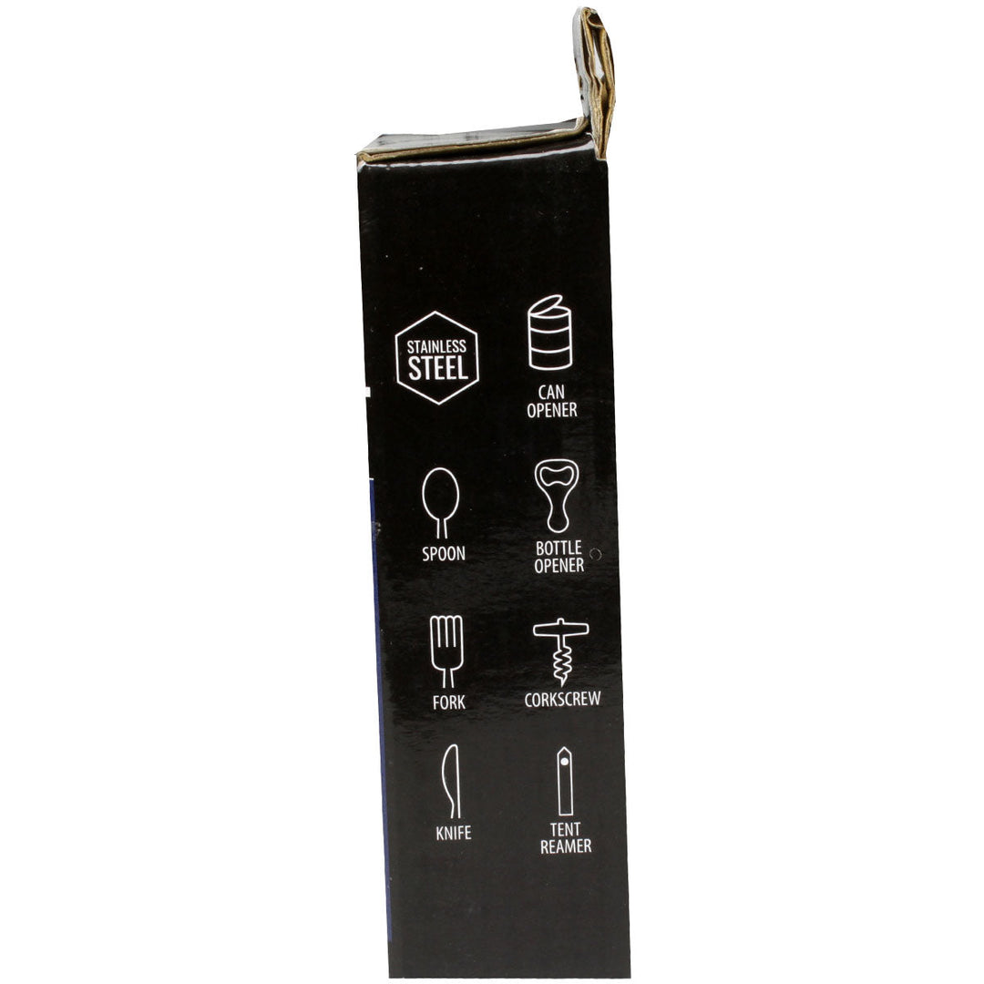 Knife Fork Spoon Combo Utility Tool with Can &amp; Bottle Opener