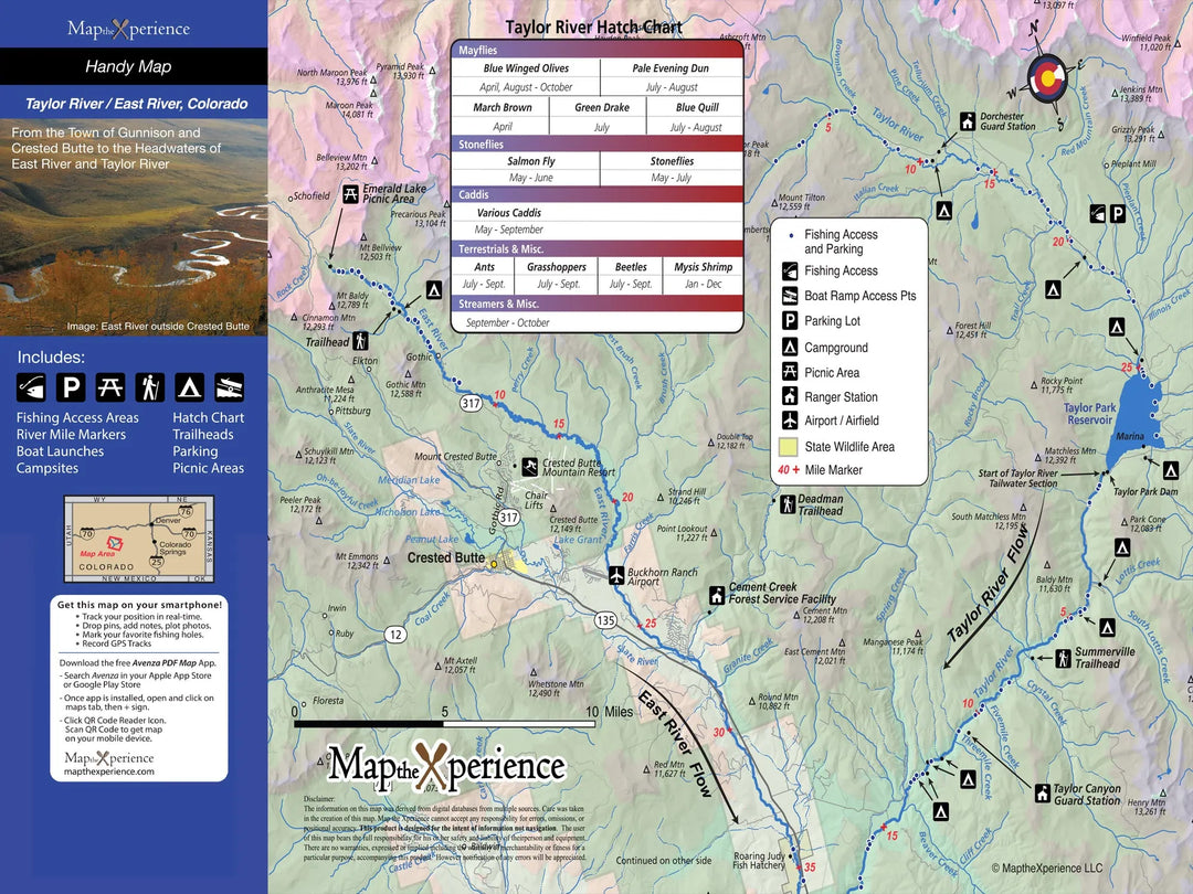 Western Rivers Folding Fly Fishing Maps by Map the Xperience