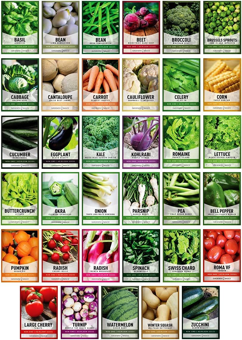Gardeners Seed Vault Kit