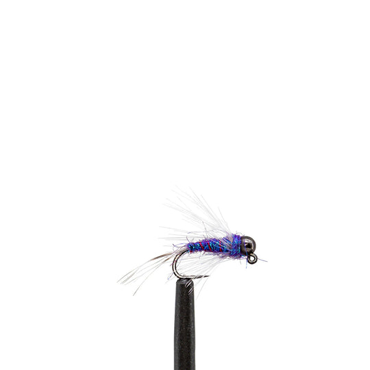 Tungsten Bead Purple Duracell Jig - Chech, Chironomid, Euro | Jackson Hole Fly Company