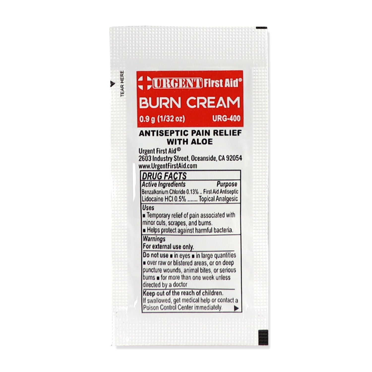 First Aid & Burn Cream .9gram, 25 Packets Per Box – Jackson Hole