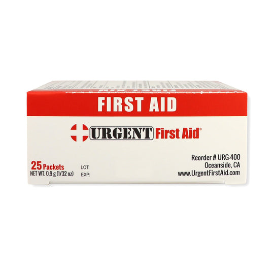 First Aid &amp; Burn Cream .9gram, 25 Packets Per Box