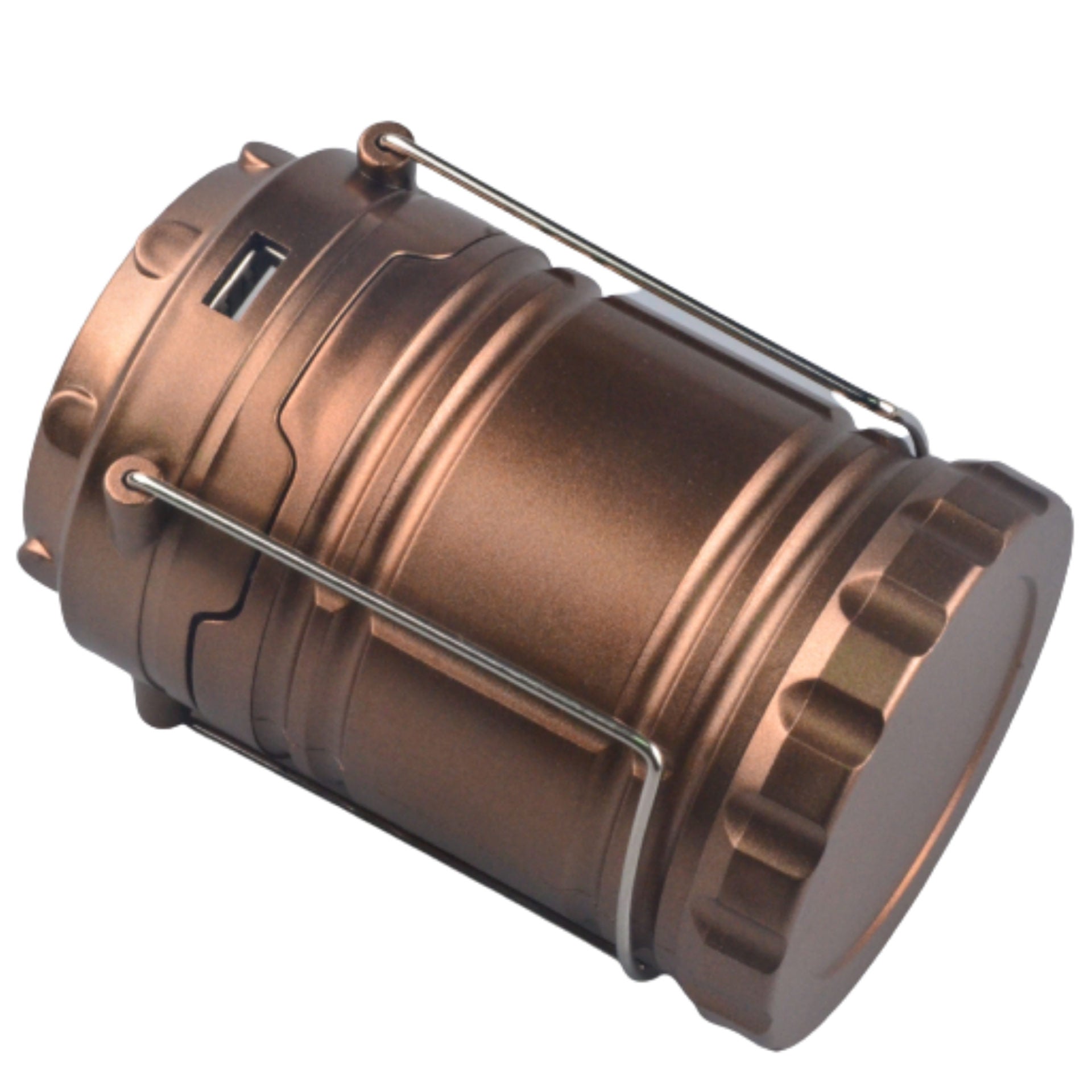 ライト・ランタン solol-todopasa model Brown Collapsible Solar Lantern | Rechargeable LED Camping Light