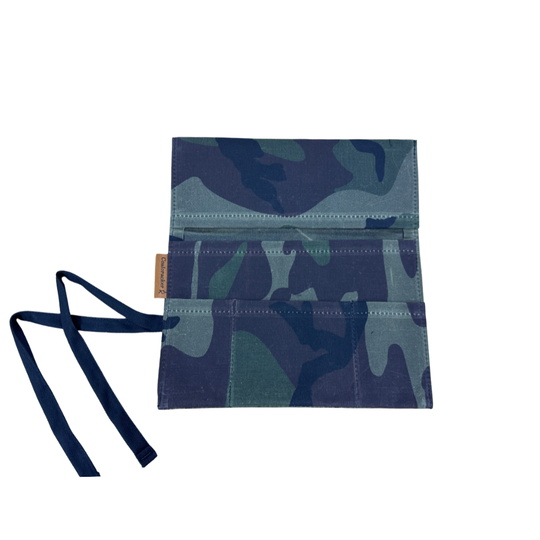 Oilcloth Gear Roll Up Bag