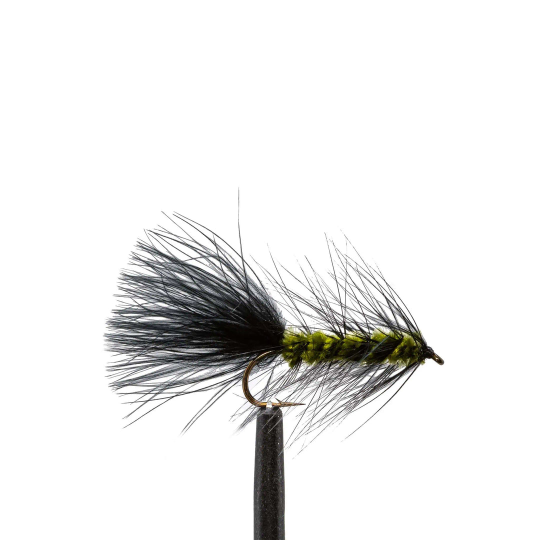 Wooly Bugger - Black/Olive - Flies, Streamers, Wooly Bugger | Jackson Hole Fly Company