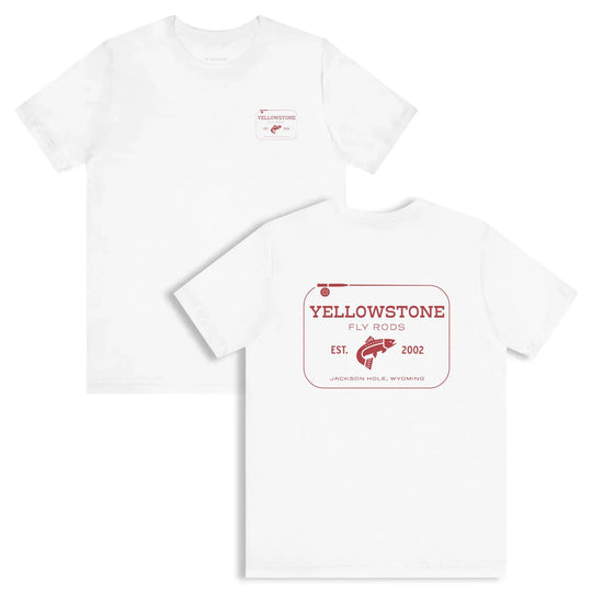 Yellowstone Fly Rods Logo Tee - Red Logo