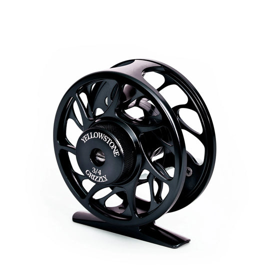 Yellowstone Grizzly Fly Reel - 3/4 Black | Jackson Hole Fly Company