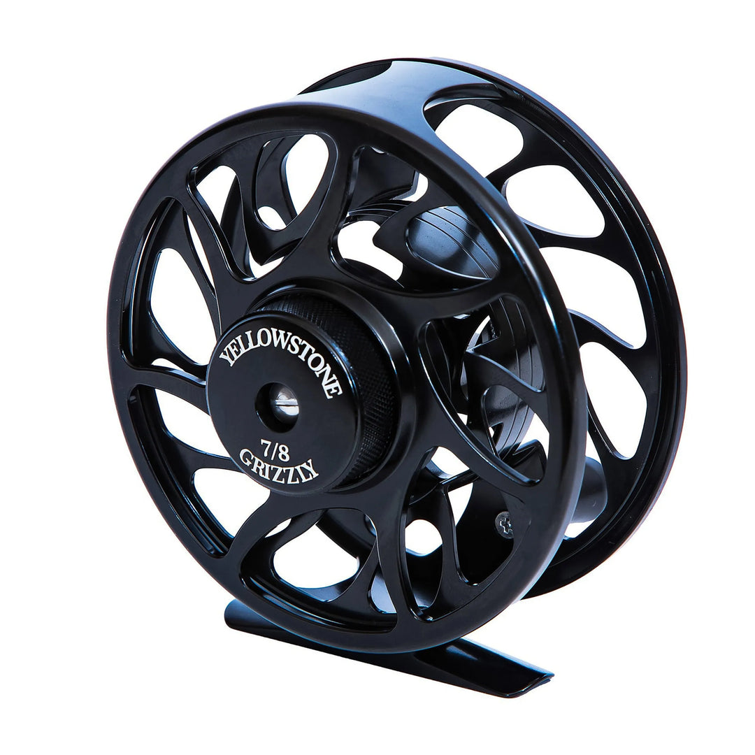 Yellowstone Grizzly Fly Reel - 7/8 Black | Jackson Hole Fly Company