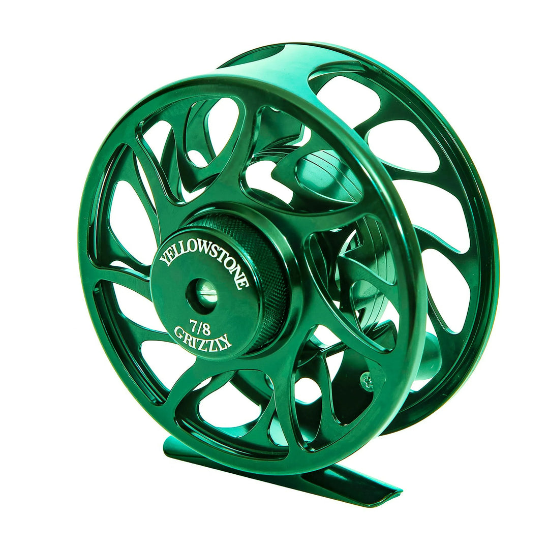 Yellowstone Grizzly Fly Reel - 7/8 Green | Jackson Hole Fly Company