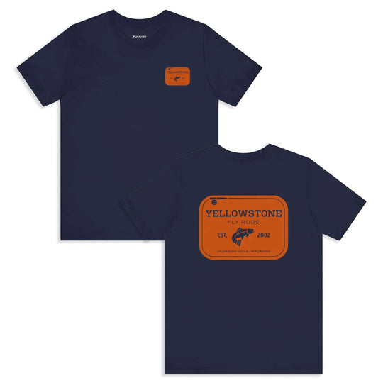 Yellowstone Fly Rods Logo Tee - Burnt Orange Logo