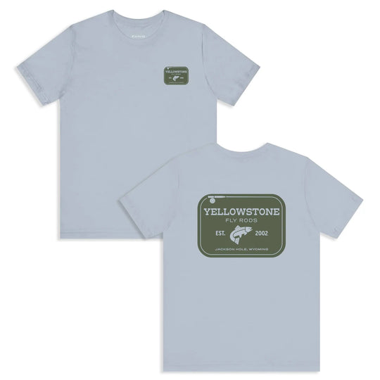 Yellowstone Fly Rods Logo Tee - Olive Logo