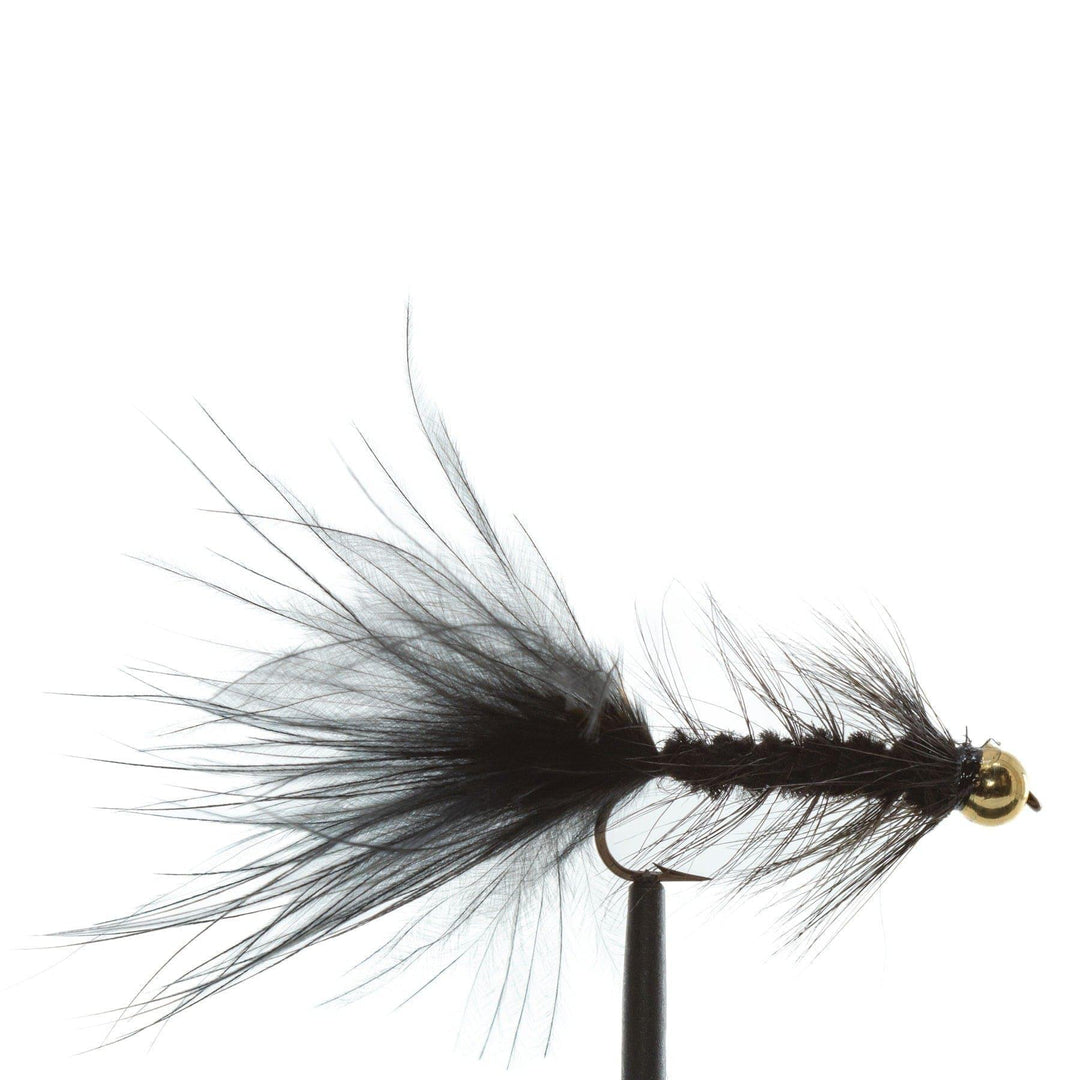Beadhead Wooly Bugger - Black - Flies, Streamers, Wooly Bugger | Jackson Hole Fly Company