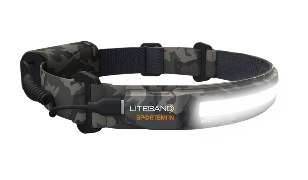 ACTIV 520 Lumen LED Wide Beam Rechargeable Headlamp