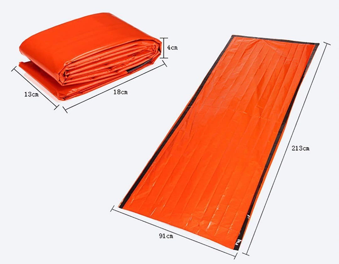 Compact Emergency Bivy Sack - Portable Waterproof Survival Sleeping Bag